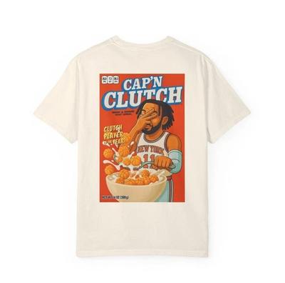 Captain Cap’n Clutch Jalen Brunson Knicks Tshirt Size S5XL Unisex T-Shirt
