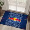 Red Bull Racing Design Crystal Velvet Carpet Cozy Non?Slip Printed Rug For Bedroom Living Room Entrance