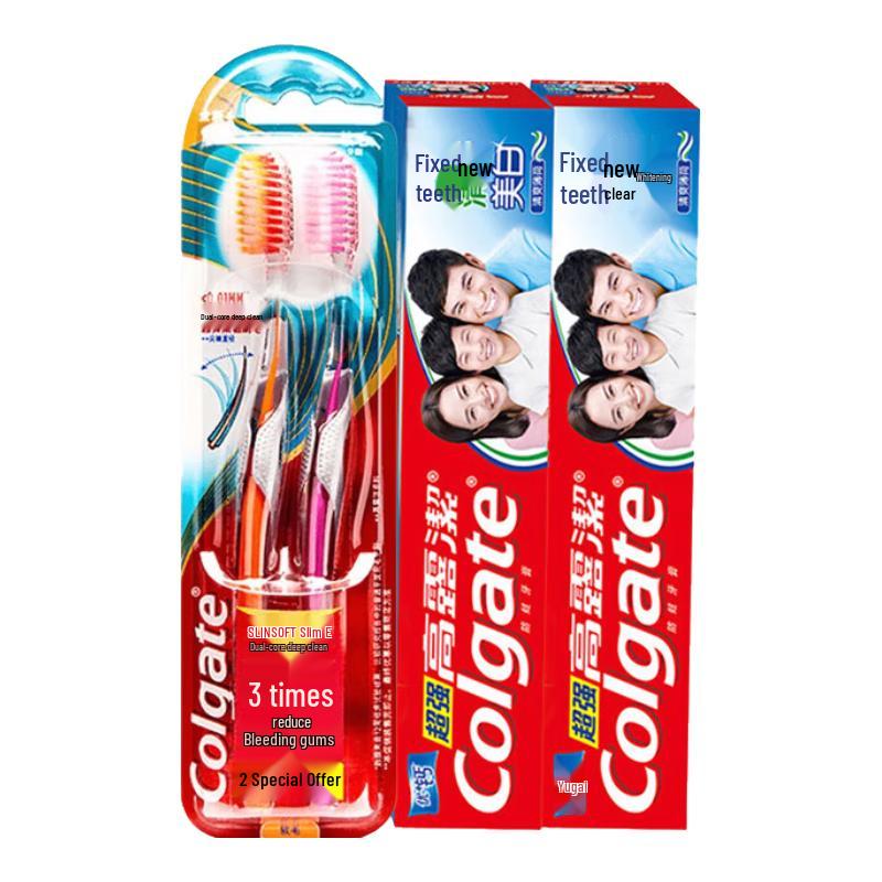 Colgate SlimSoft Deep Clean Toothbrush & Toothpaste Set