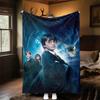 1pc Harry Potter,Hogwarts,magic Outdoor Flannel Throw Blanket All Season Soft Warmth,Home Decor 1031199
