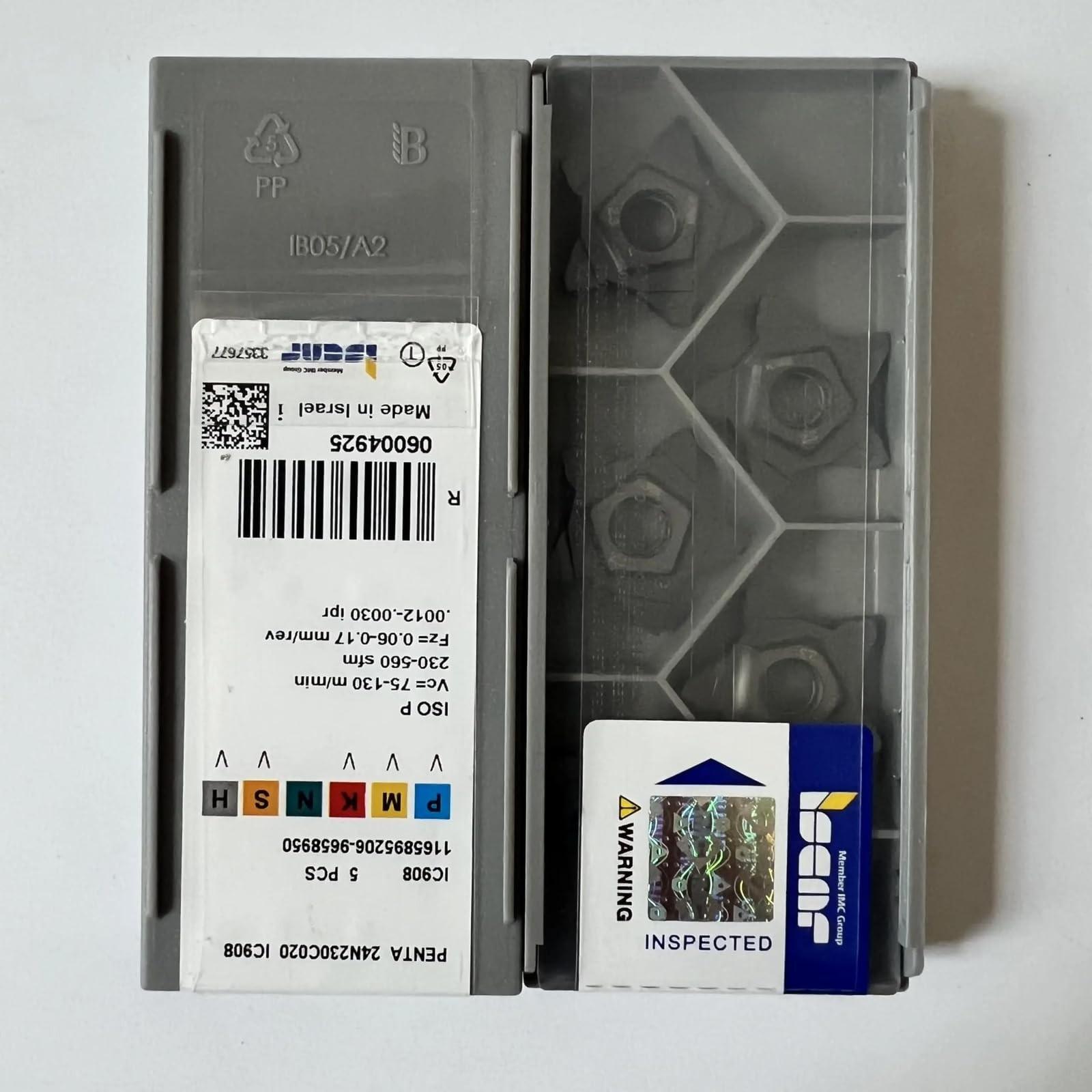 

ISCAR / PENTA 24N230C020 IC908 / Original genuine CNC alloy blade 5 Pcs