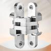 1/2 Pcs Zinc Alloy Concealed Door Folding Door Concealed Cross Hinge Concealed Door Wooden Door Concealed Hinge Concealed