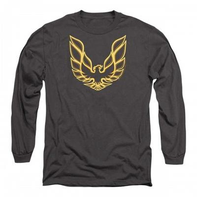 Pontiac Men's Iconic Firebird Long-Sleeved T-Shirt