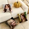 EmmaA SStone La La Land Pillow Case Square DoubleSided Sofa Cushion Cover Bedroom Bedside Pillow Gift