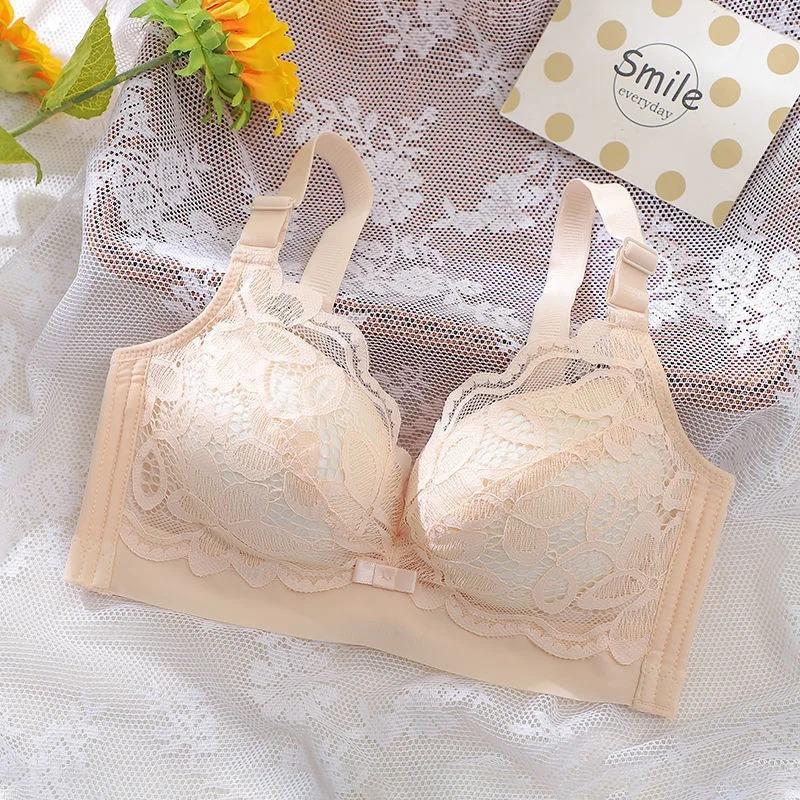 Midnite StarThickened Extra Thick 12cm Small Chest Flat Chest Gathered Bra No Steel Ring Extra Thick 8cm Bra Closed Breast Sexy