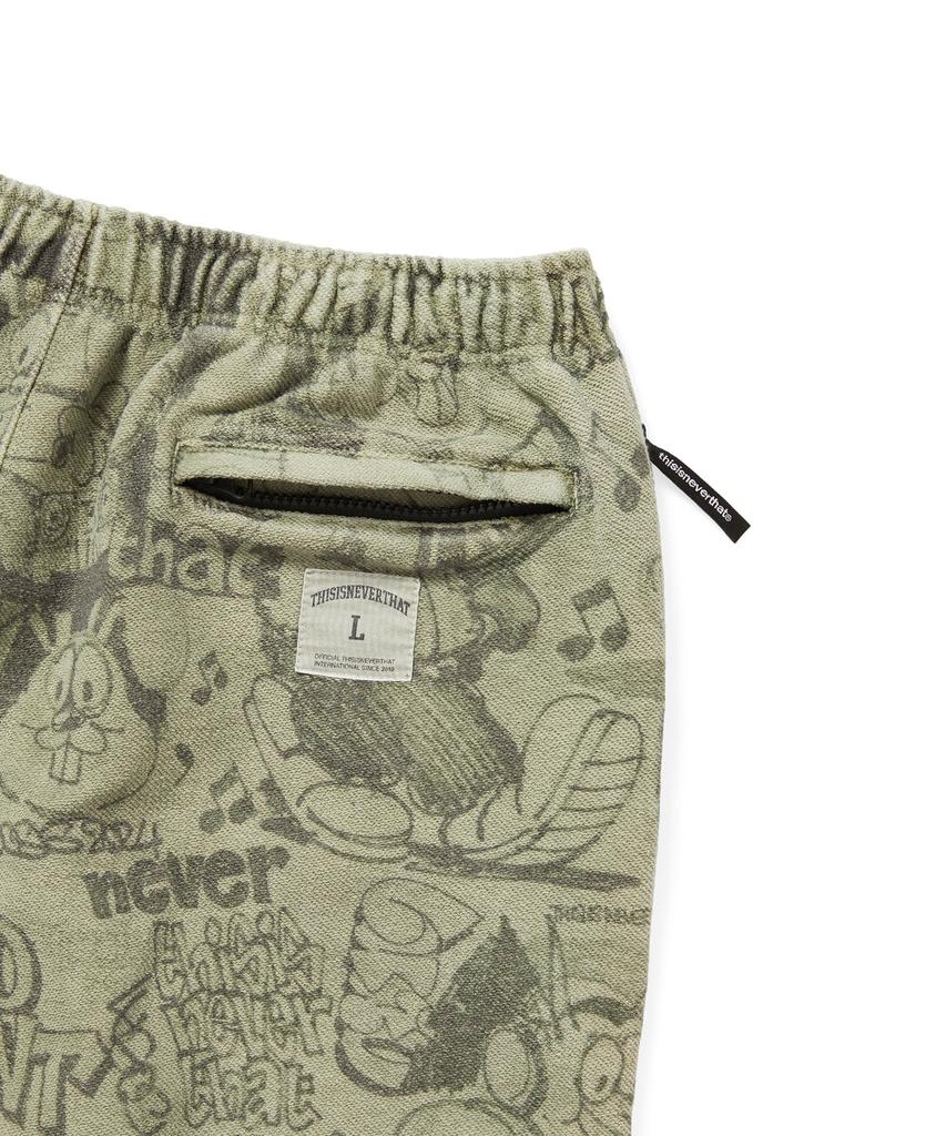 THISISNEVERTHAT Crazy Big Sweatpant Graffiti