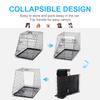 Trapeze Collapsible Dog Pet Travel Box Cage Removable Tray 93 X 58 X 65cm