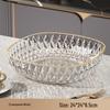 Elegant Fruit & Snack Plate for Living Room or Front Desk Display