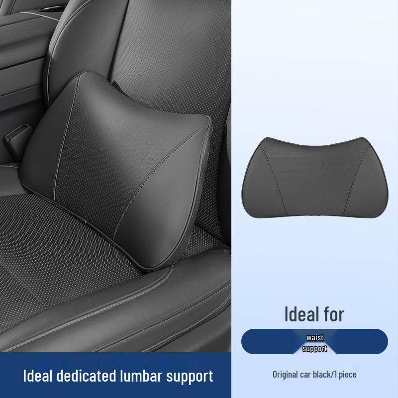 Neck Support Pillow for Ideal Headrest L6L7/L8/L9: MEGA Car Lumbar and Neck Protector