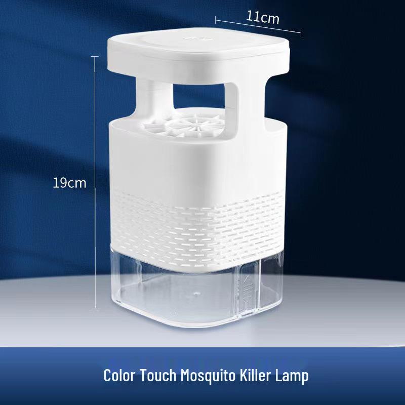 

Перезаряжаемая от USB фотокаталитическая лампа-уничтожитель комаров - Электрическая ловушка для помещений с фиолетовым светом-аттрактантом