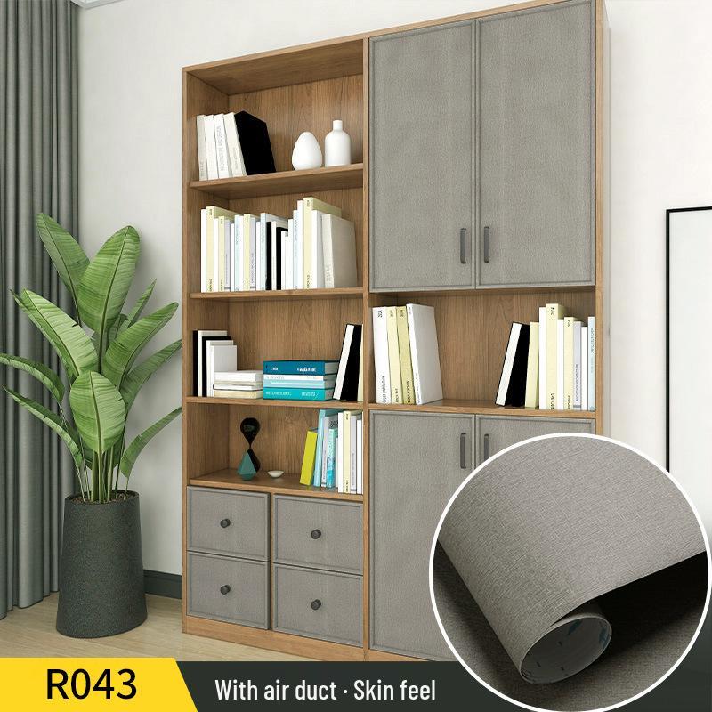 Self-Adhesive Wood Grain Decorative Film for Furniture and Cabinets