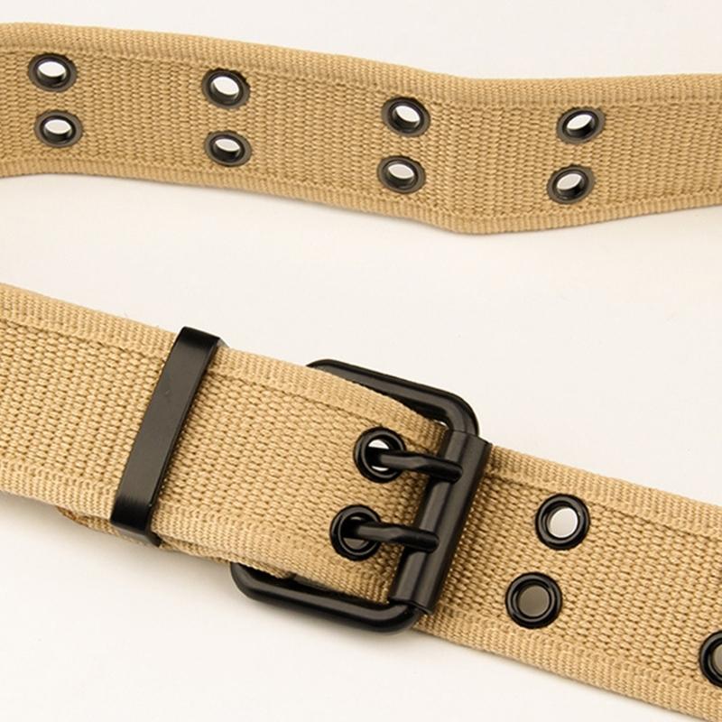 Woven Fabric Wide Belt for Work Pants Jeans Adult Sport Wear Fashion Waistband