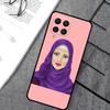 Muslim Islamic Arabic Hijab Girl Case For Samsung Galaxy M55 M31 M13 M11 M12 M14 M15 M06 M16 M36 M56 M53 M32 M52 M35 M34 M54