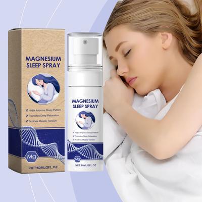 Magnezyum Yağı Spreyi, SafMagnezyum Yağı Spreyi, Ayaklar İçin Magnezyum Spreyi, Kolayca Emilir, Vücudun Magnezyumunu Yeniler 60ml