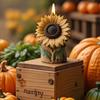 Food Grade Silicone Sunflowers Mould Candle Soap Maker With Easy Releases For Home Decoration