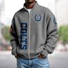 Plus Size NBA Team Hoodie 3D Print Loose Zip-Up Sports Sweatshirt
