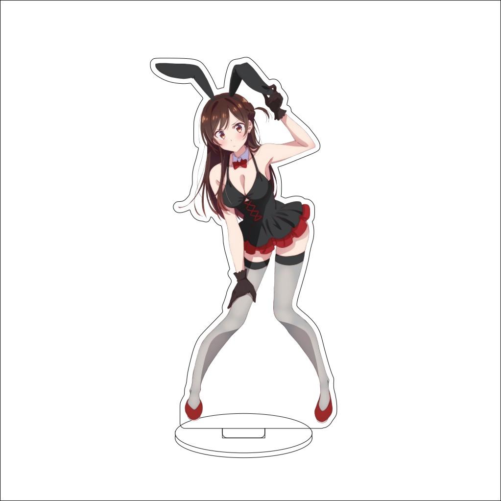 16CM Anime Rent-A-Girlfriend Cosplay Acrylic Stand Ornaments Sakurasawa Sumi Asami Nanami Figure Stand Halloween Gifts