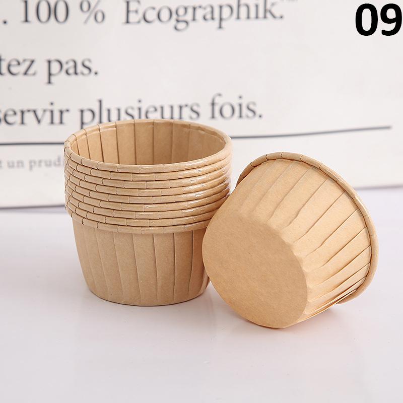 

50 шт. фольгированный золотой бумажный стаканчик, лоток для кексов, обертка для кексов, лоток для выпечки, вкладыш для кексов 50pcs