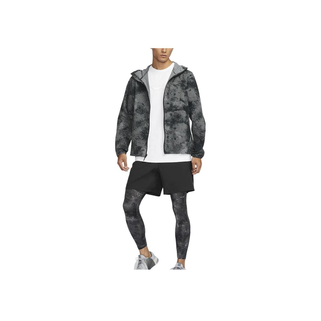 Nike Giacca Impermeabile Comoda Casual Illimitata Giacca da Uomo Nera FZ1093010