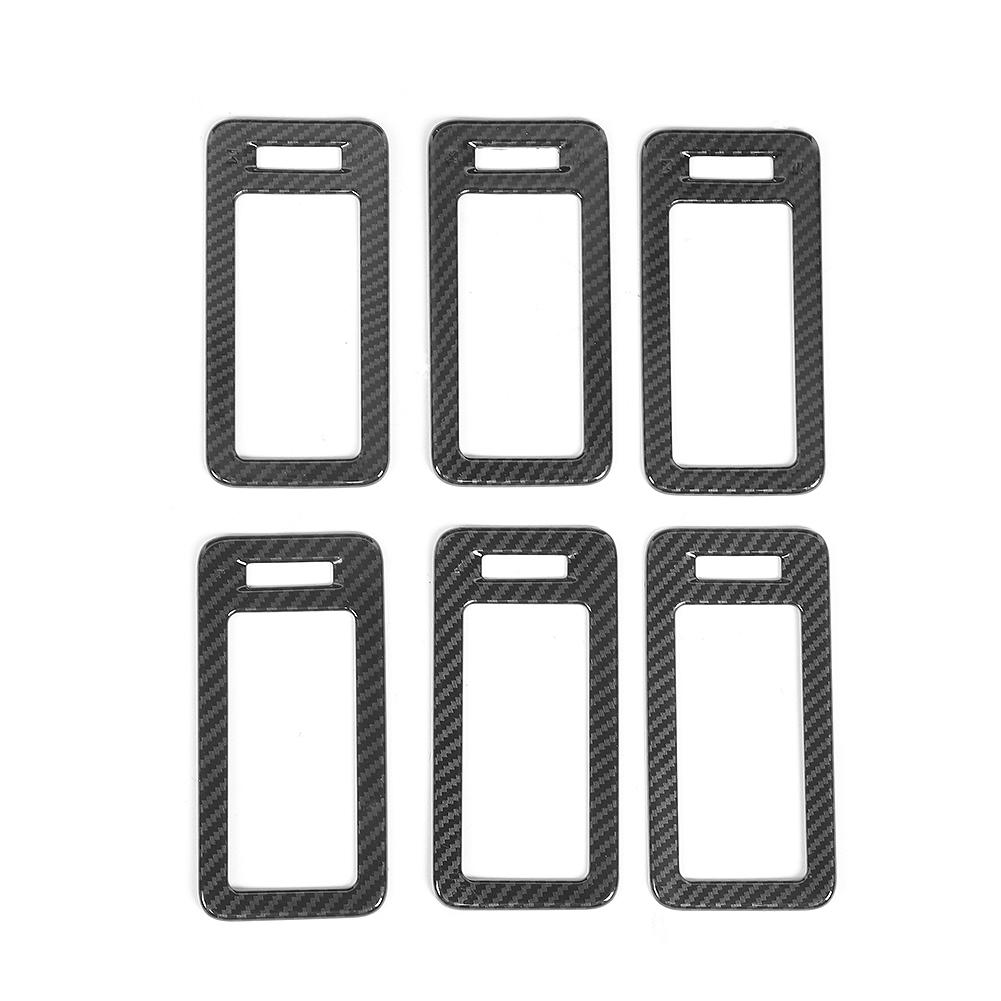 6pcs Rear Air Vent Trim Cover Fit for HYUNDAI GRAND STAREX (H1)2019