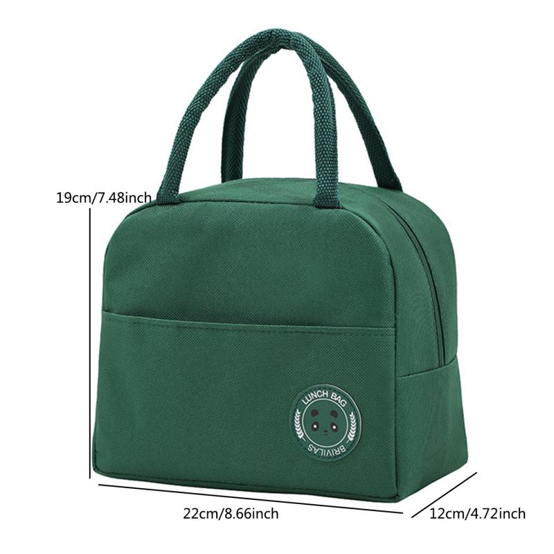 

Сумка для ланча с ручкой, термосумка-холодильник для женщин, для детей, для пикника, путешествий, портативное хранение продуктов, термосумки для завтрака