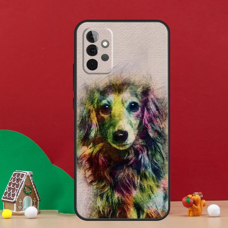 Cute Dachshunds Case For Samsung Galaxy A56 A33 A13 A36 A23 A52 A32 A12 A54 A34 A14 A16 A53 A15 A35 A55 A17