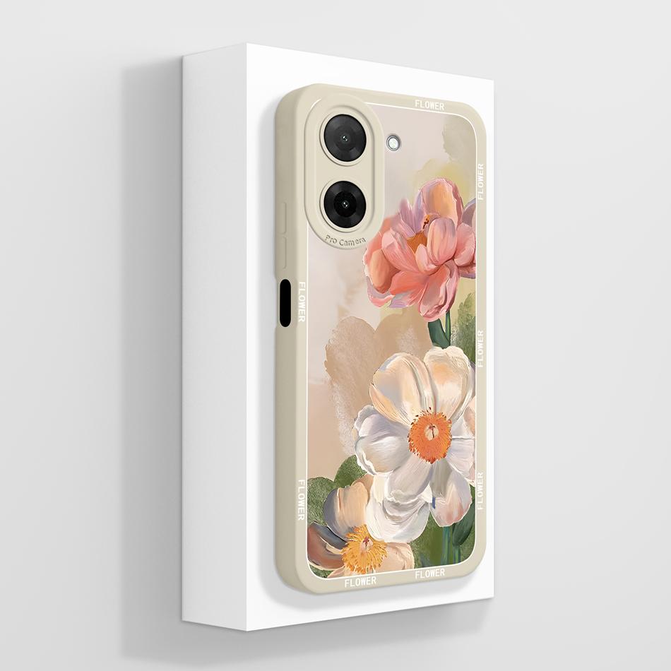 Phone Case For Redmi A5 4G Cute Creative Full Protection Funda For RedmiA5 Soft Liquid Silicone Lightweight Anti Slip Shell Capa