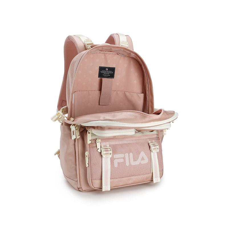 New FILA ORIGINALE Fabric Backpack Women's Rose Smoke Pink F13W539165FPK