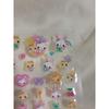 Used Pitapuku Sticker Seal Transfer Sticker Fluffy Rabbit