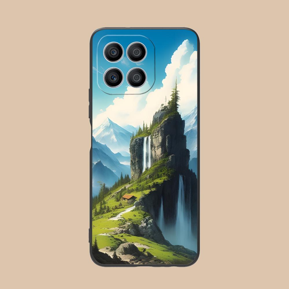 Mountain Forest Mobile Phone Case for Honor 90 80 70 60 50 30 20 10 9 8 7 Pro S SE Lite 5G Colorful Printing Cover Pretty Cover
