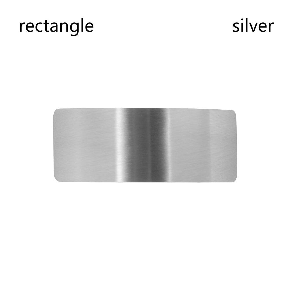 Chic Metal Geometric Hair Clip Square Rectangle Barrettes Hairpin Barrette Hair Claws Women Girls Fashion Hair Accessories Gifts