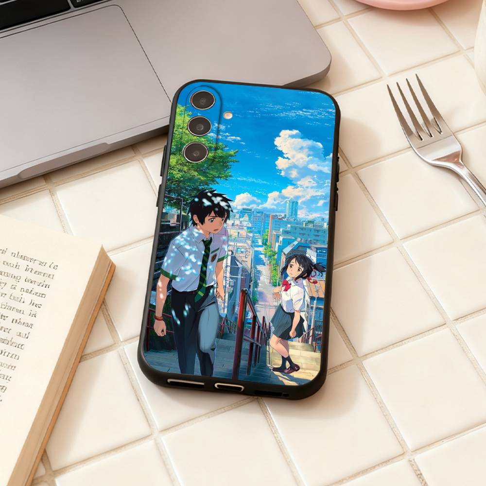 

ГОРЯЧЕЕ Название вашего аниме Чехол для телефона Для Samsung Galaxy A73, A72, A71, A70, A53, A52, A51, Другие Мягкий Черный Корпус Samsung a12