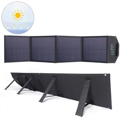 Solarladegerät 100W Faltbar USBC 2xUSB PD QC Schwarz