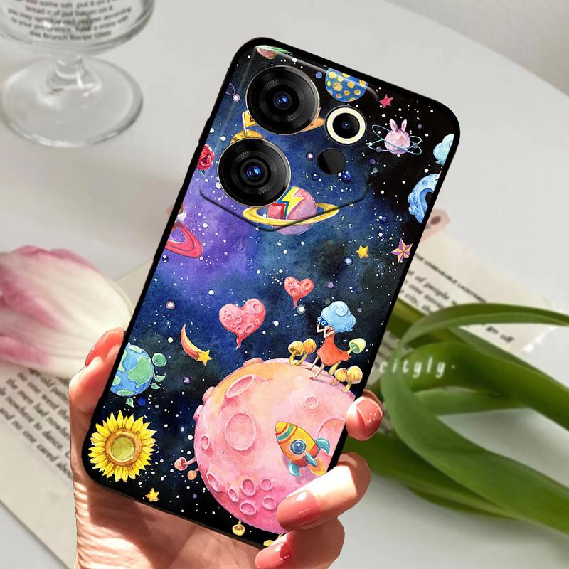 Для Tecno Camon 20 Premier Чохол Круті Тварини Ударостійкий М'який Силікон TPU Чохол для Телефона Для Tecno Camon20 Premier 5G CK9n Fundas