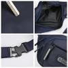 Herren Fitness Hüfttasche mit großem Fassungsvermögen, tragbar, diebstahlsicher, ultradünn, kleine Brusttasche, Sport, Outdoor, Freizeit, Laufen, Bauchtasche
