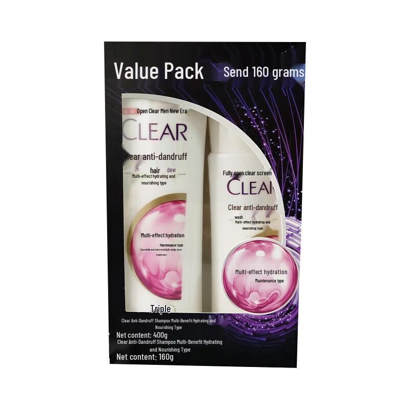 Clear Anti-Dandruff & Hydrating Shampoo Set