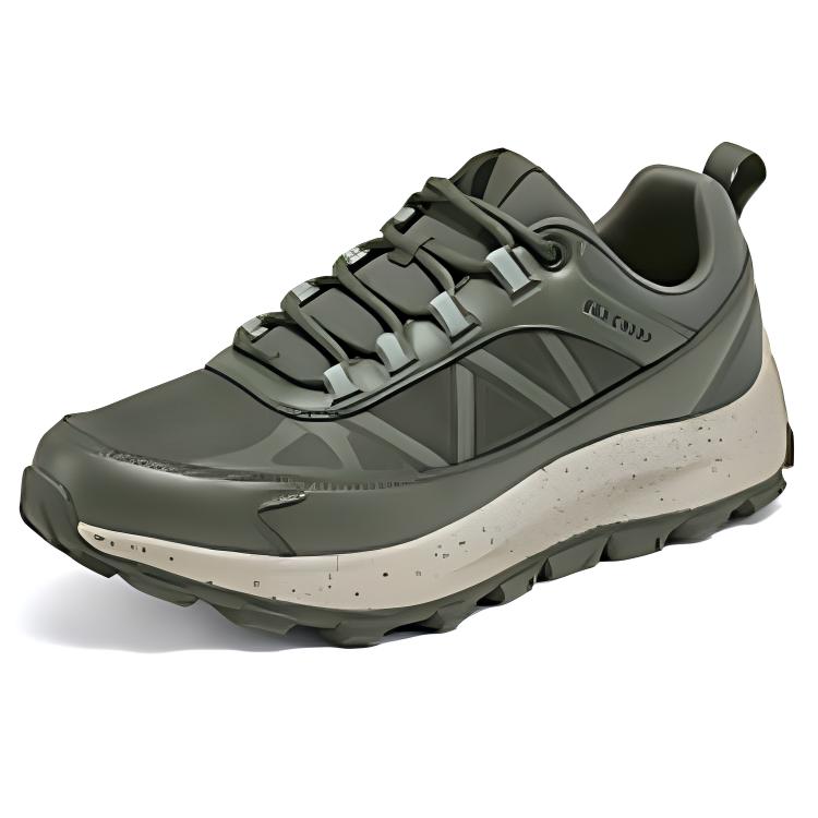 Skechers Outdoor Comfortable Versatile Low-Top Casual Running Shoes Men Sneakers Olive-Green 183275-OLV