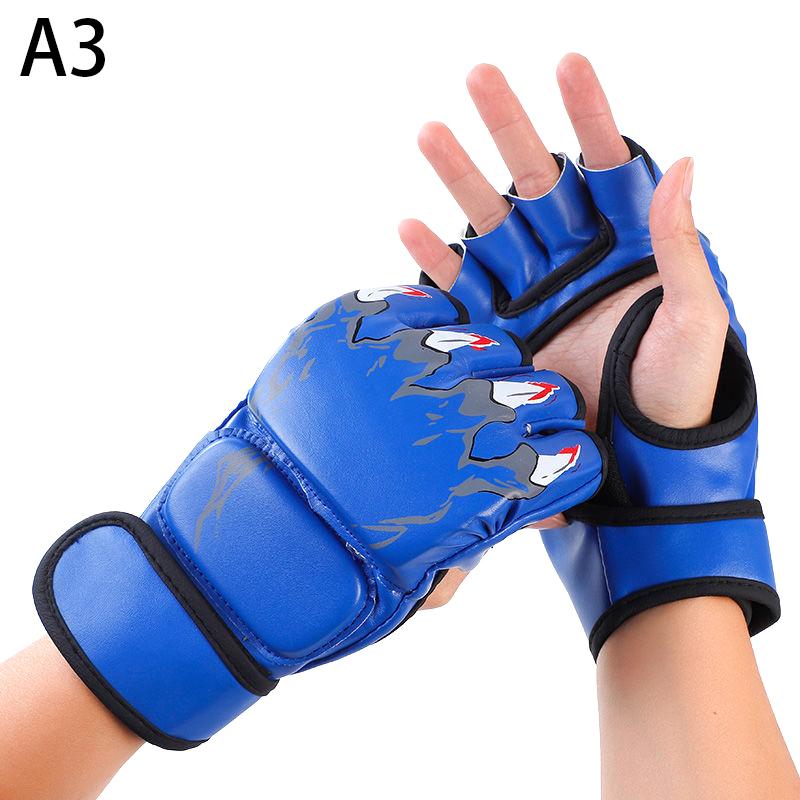 

Перчатки для бокса ММА для мужчин и женщин PU каратэ муай тай свободный бой ММА санда обучение молодежь взрослые дети снаряжение