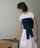 LAMEREI Knotted Knit Bustier[Lmbespkn265]-Navy
