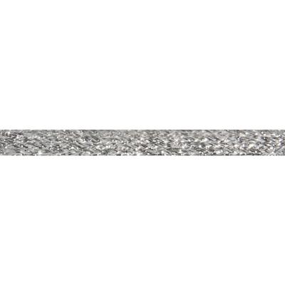 Glitter Ribbon, Silver, 5mm, 10m Roll