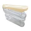 Slide Type Egg Carton Double Automatic Egg Roller Refrigerator Side Door Egg Storage Kitchen Countertop Egg Holder