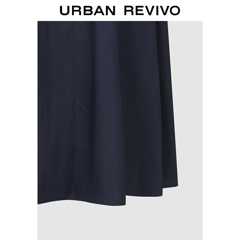 UR 2025 Autumn Women's A-Line Midi Skirt