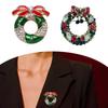 Artistic Brooch Collection Christmas Theme Stylish Suit Accessories Casual Brooch Present for Fashion Enthusiasts