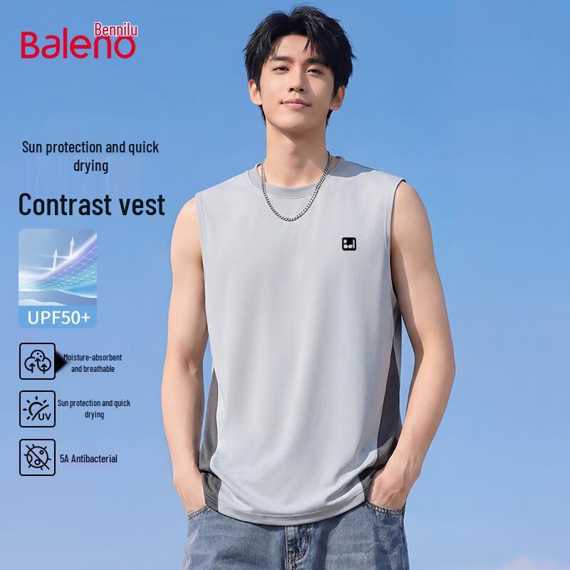 

Baleno Men s Quick-Dry UPF50+ Sleeveless Vest L