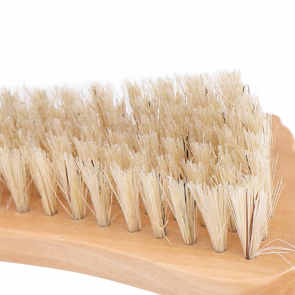 Wooden Fingernail Toenail Scrub Brush Original Wood Hand Foot Nail Scrubber Nail Shops