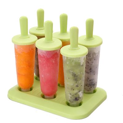 „Pasidaryk pats“ desertas, rankų darbo šaldytos lazdelės, virtuvės reikmenų padėklas Lolly Maker Aukštos kokybės popsicle formelių rinkinys Ekologiškas ledo kubelis „pasidaryk pats“ ledų prašmatnus