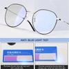 Metal Round Anti Blue Light Glasses Women Men Classic Square Eyeglasses Frames Transparent Computer Glasses Oculos Feminino