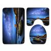 Star Bathroom Floor Mat Toilet Three-Piece Set