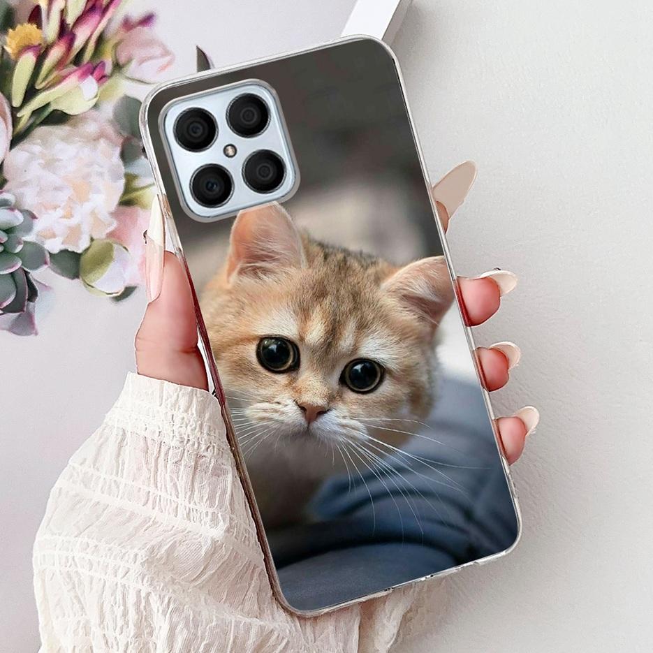 For Honor X8 4G Case Honor X8a X8b X8C Luxury Painted Cover Soft Silicone Case For Honor X8b X8a HonorX8C HonorX8 4G Fundas Bags