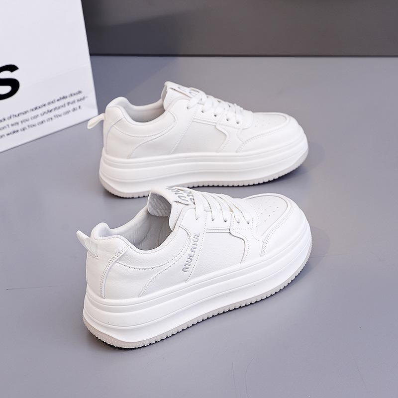 Shoes women's platform new little white shoes 2025 spring and autumn new versatile casual sports board shoes children NK-869
